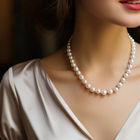 冠婚葬祭のパールネックレス