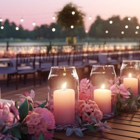 真夏の結婚式