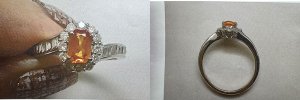 オレンジ色のリングからペンダントへ