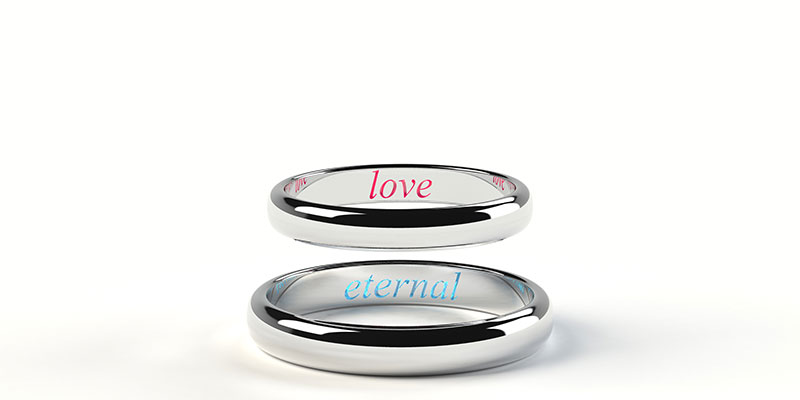 結婚指輪の刻印メッセージアイデア集