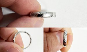 2本のリングを1本のリングにリフォーム