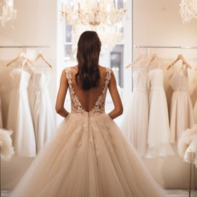 運命のウエディングドレスを探して。自分だけに似合う色の選び方